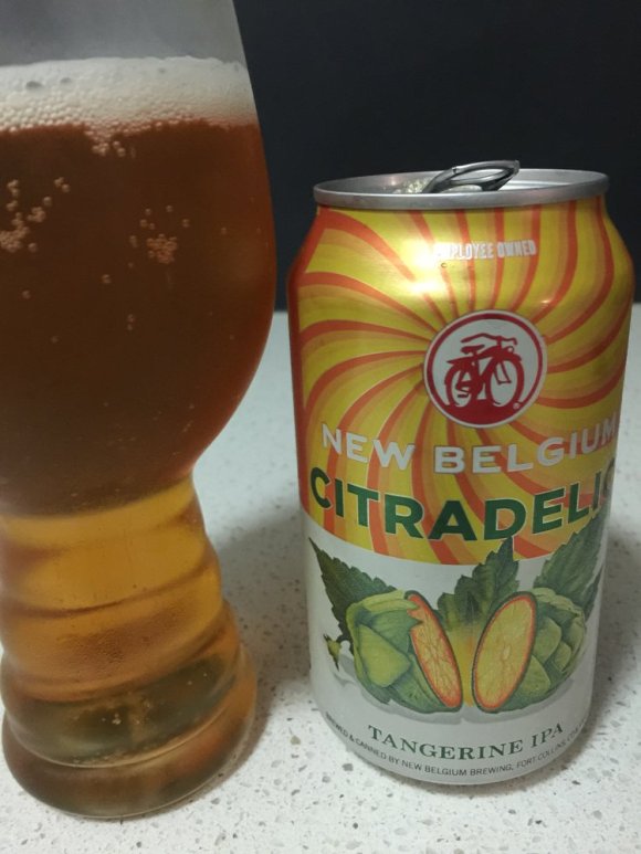 New Belgium Brewing Company - Citradelic Tangerine IPA